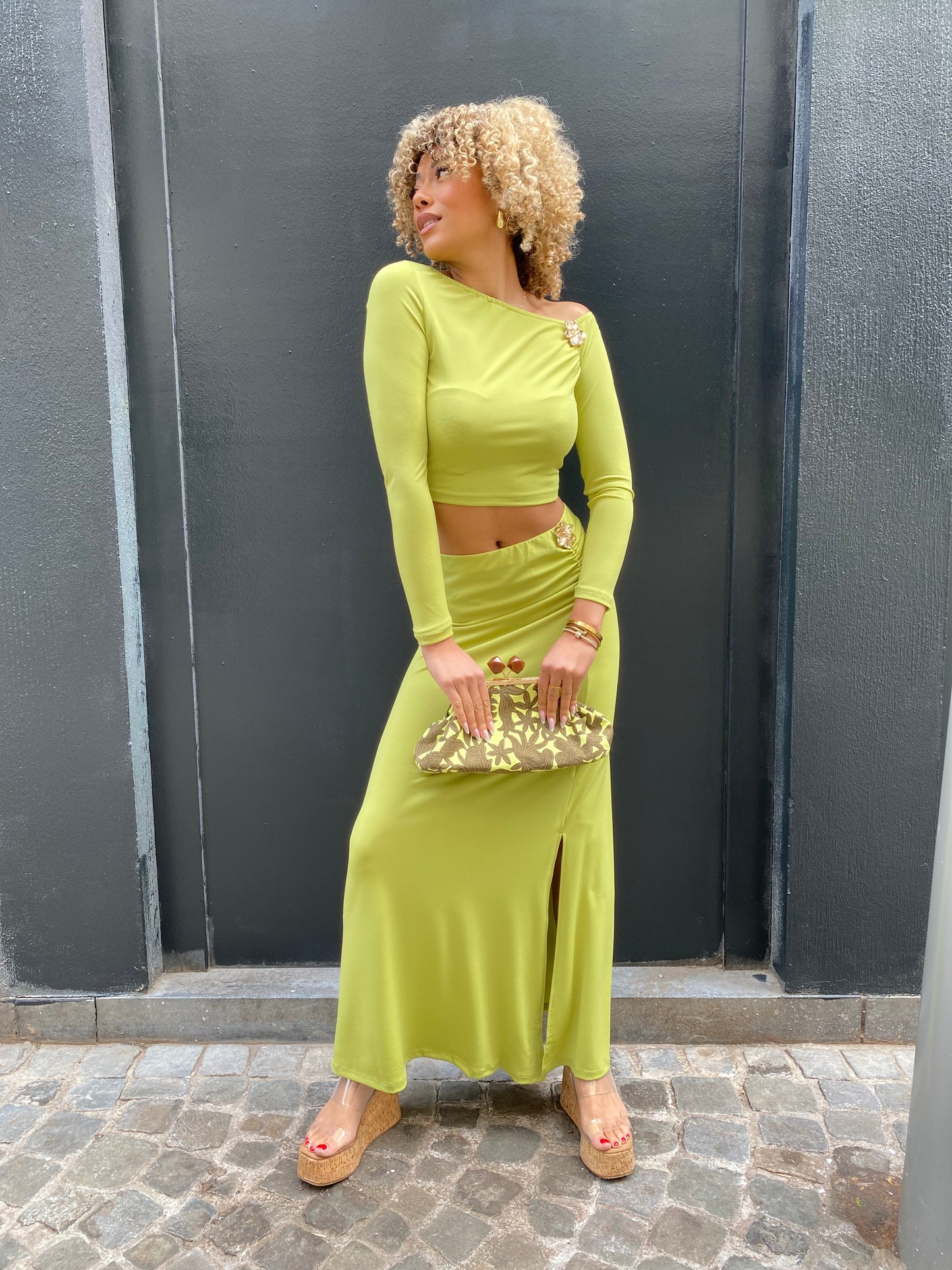 Ensemble Frida vert
