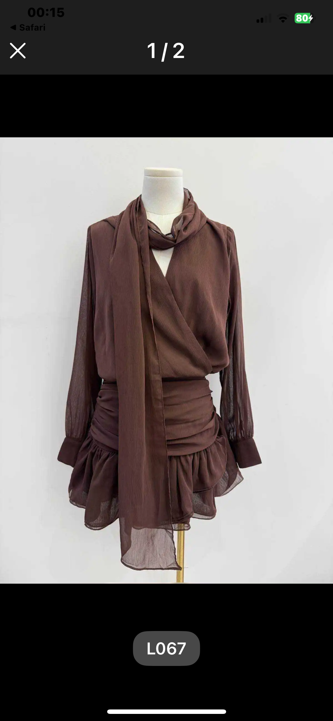 Robe grâce