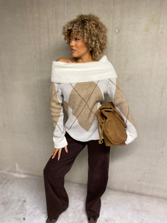 Pull Nadine beige