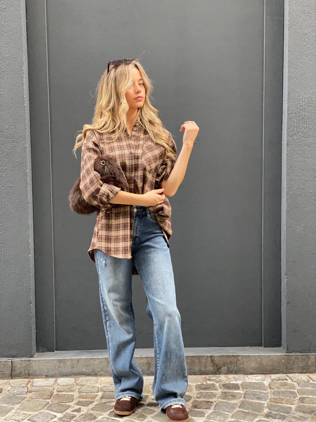 Chemise strasse carreaux