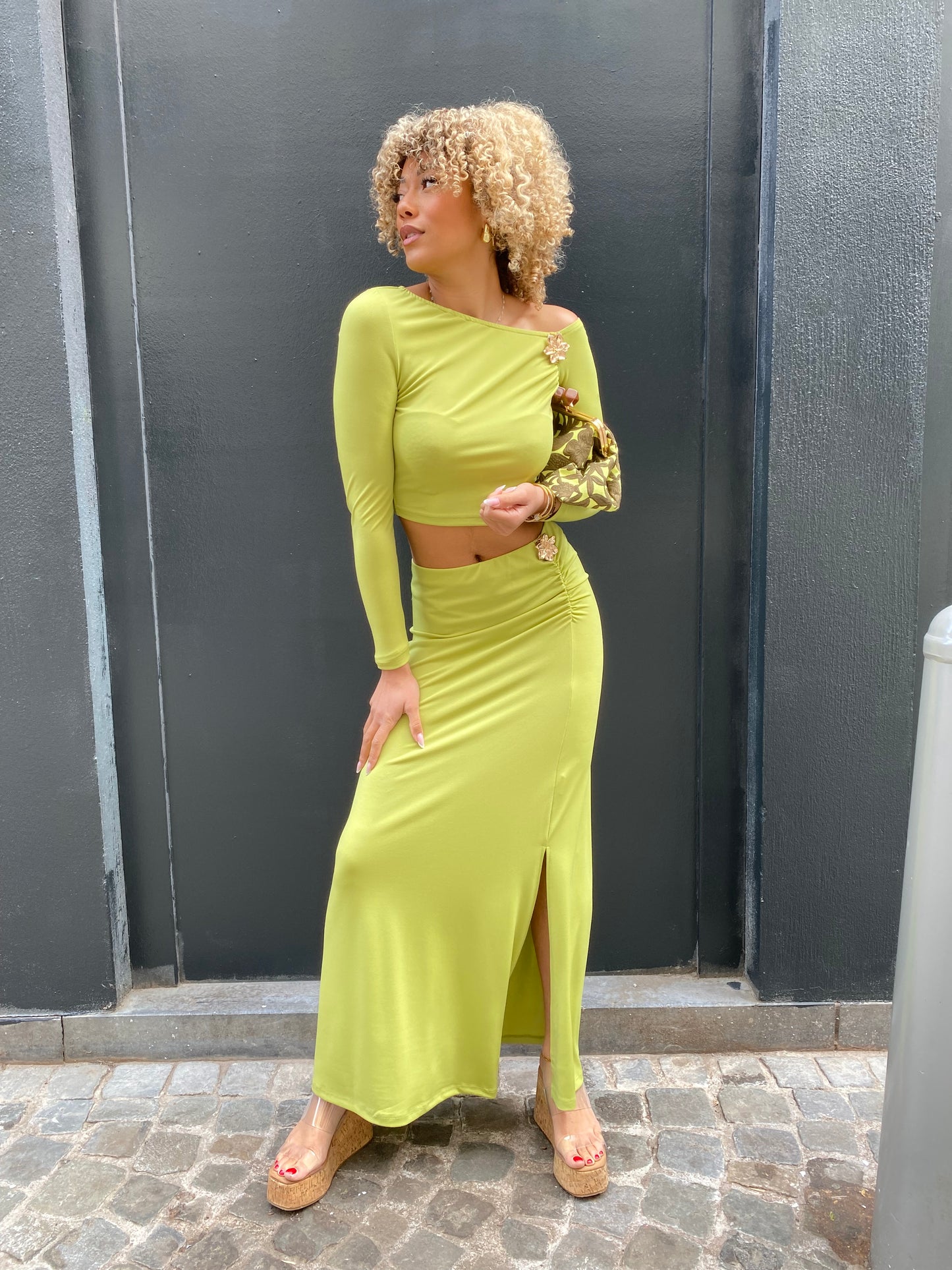 Ensemble Frida vert