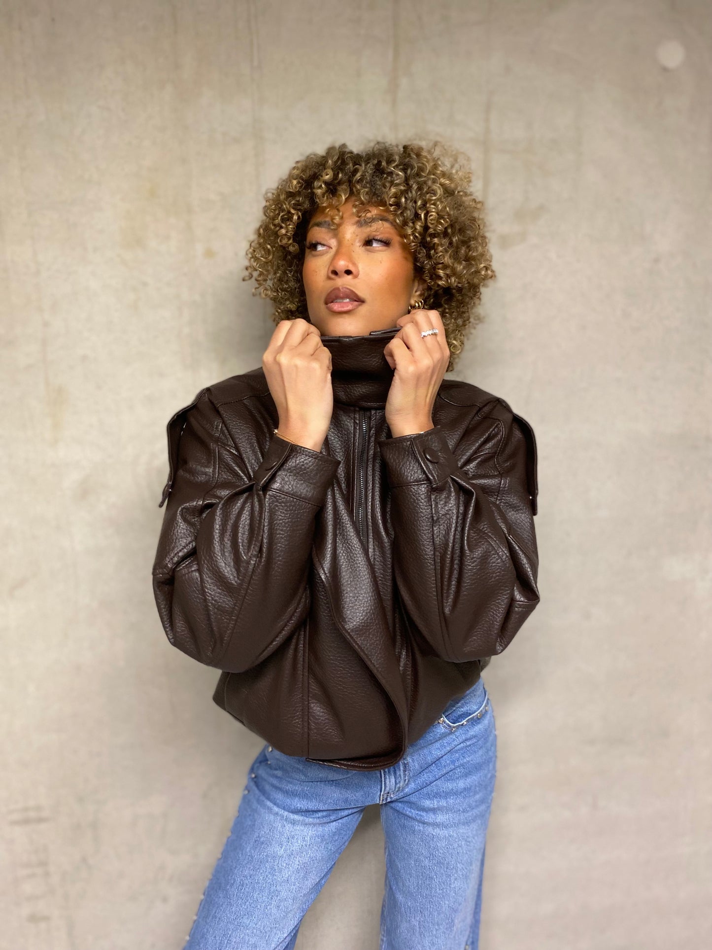 Veste Zara.T choco