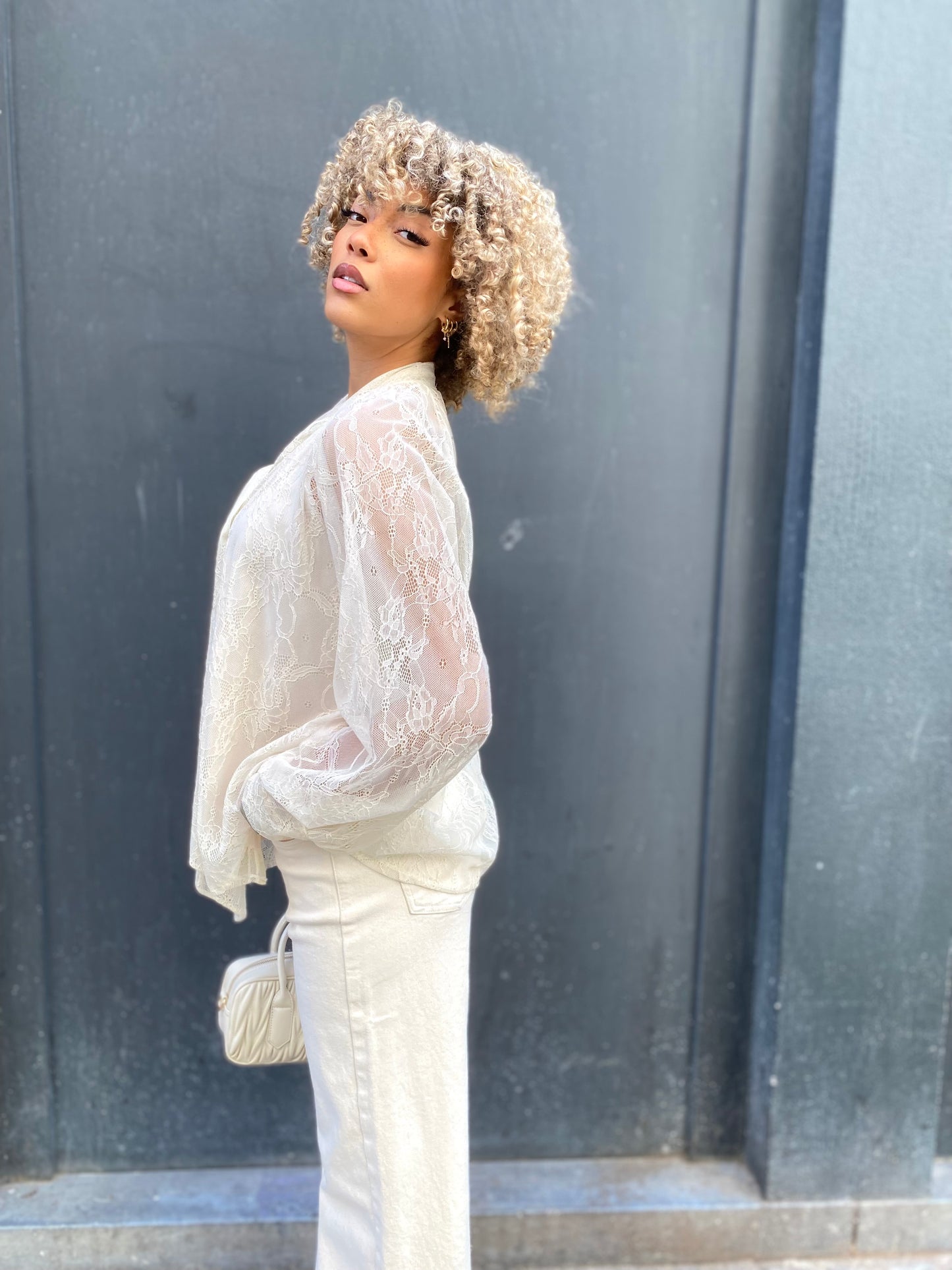 Chemise Nadine beige