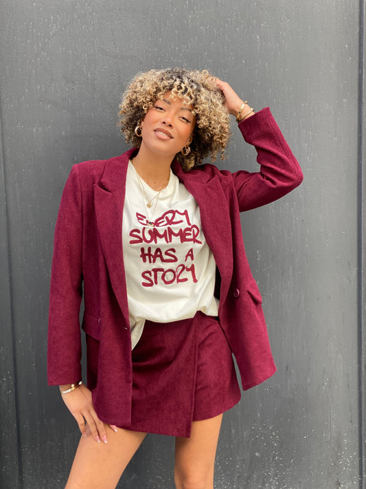 Blazer velours Véro