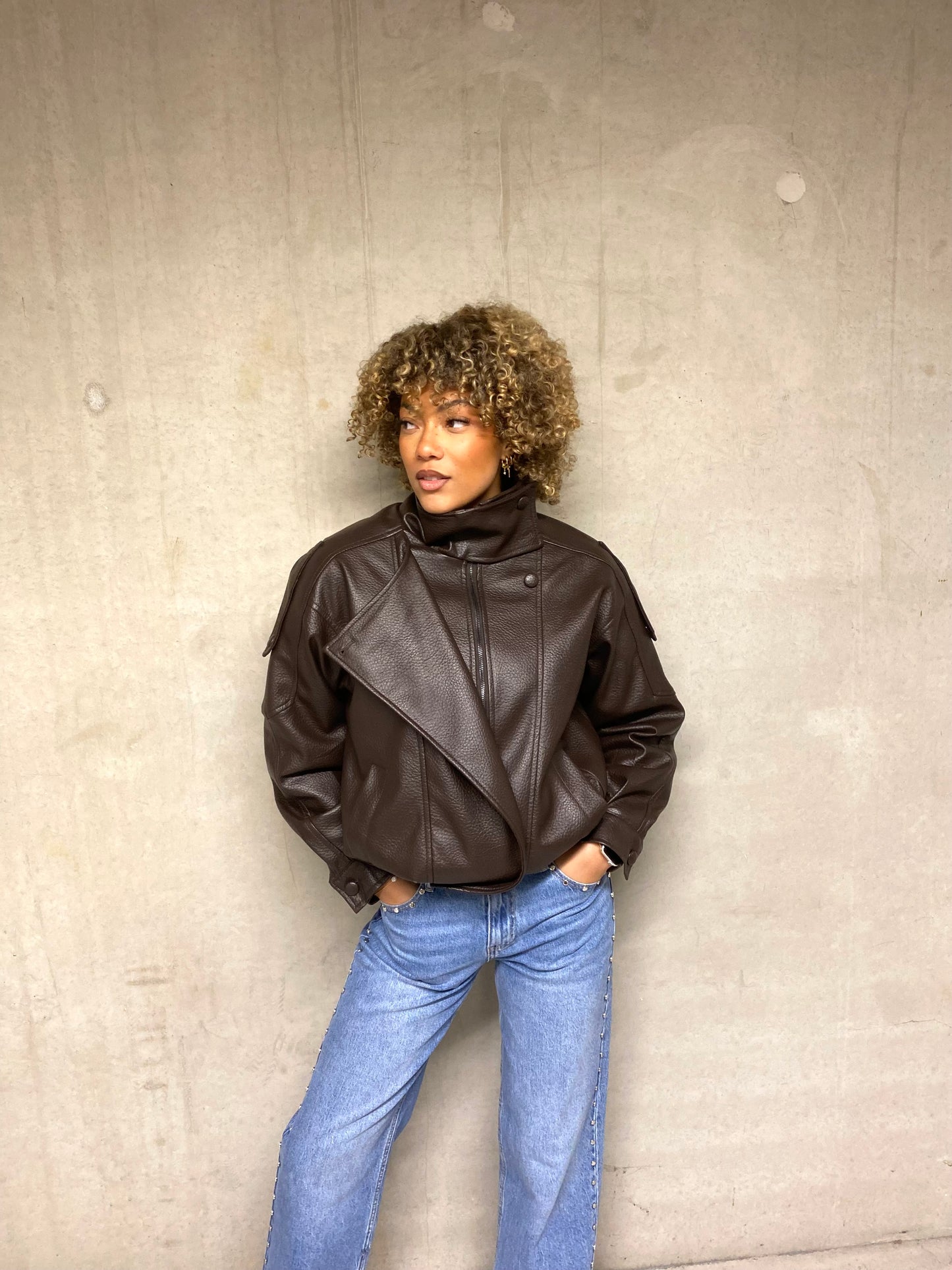 Veste Zara.T choco