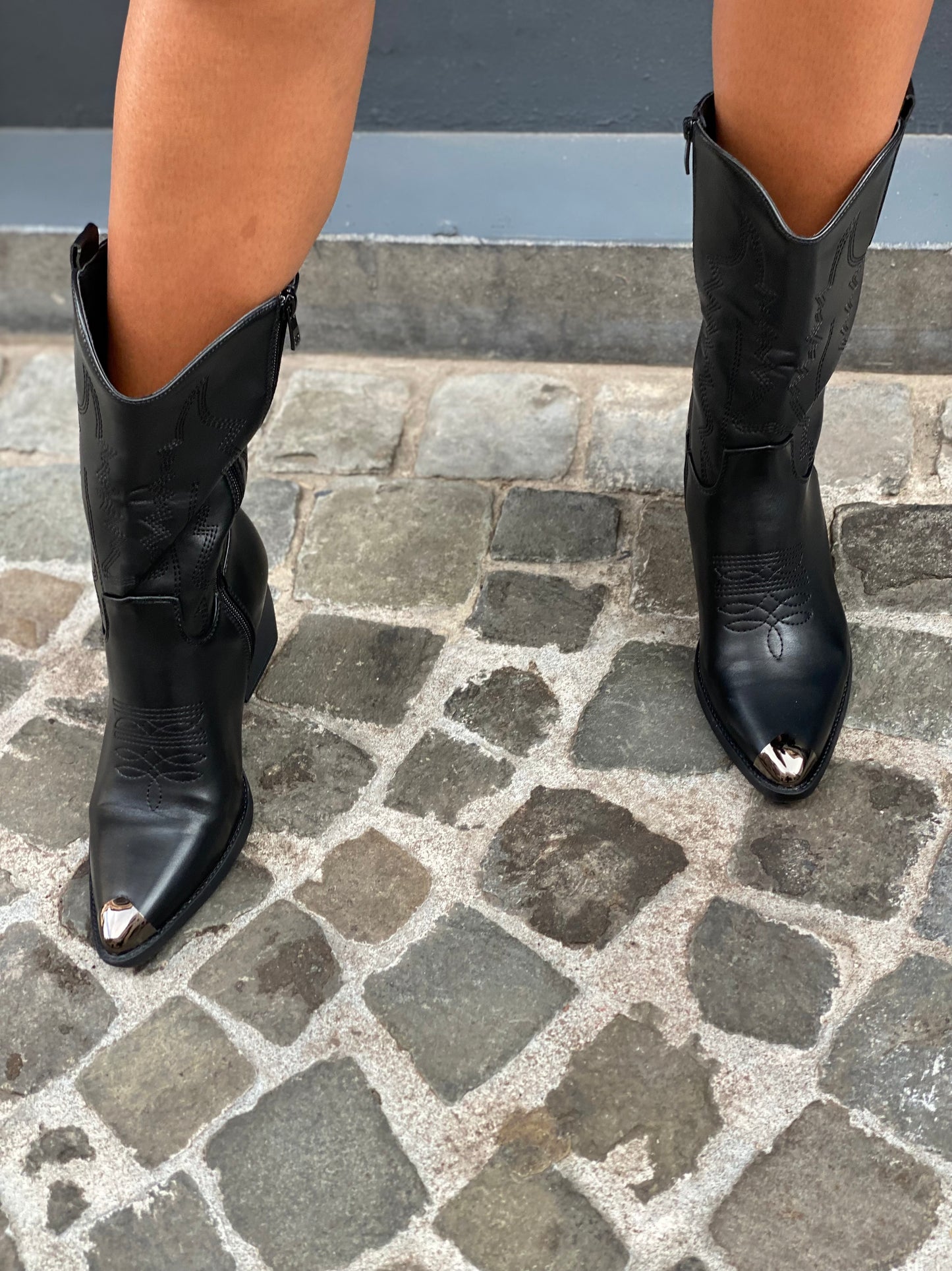 Bottes, western noire