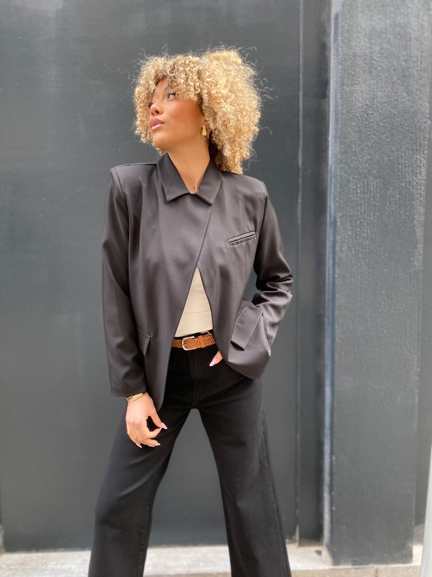 Blazer Kenza noir
