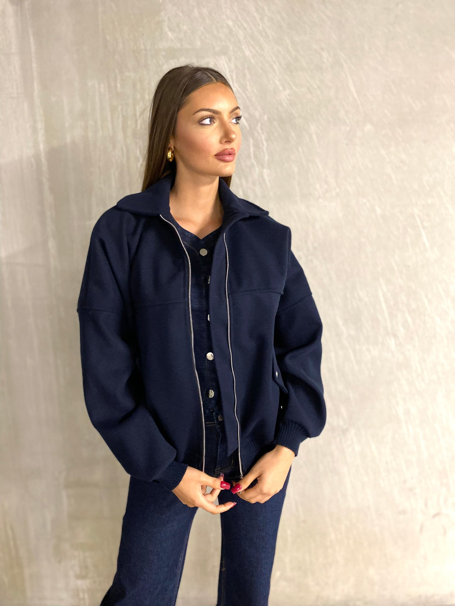 Veste Vick bleu
