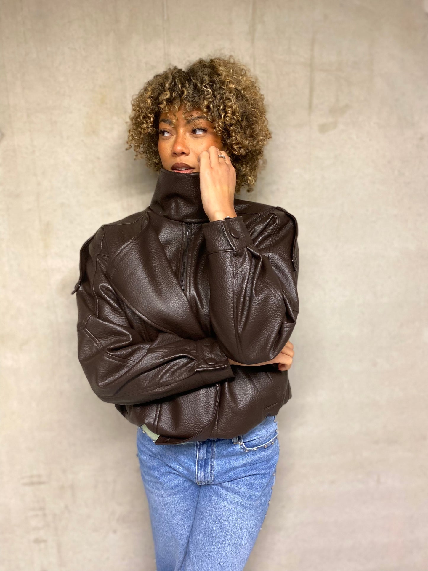 Veste Zara.T choco