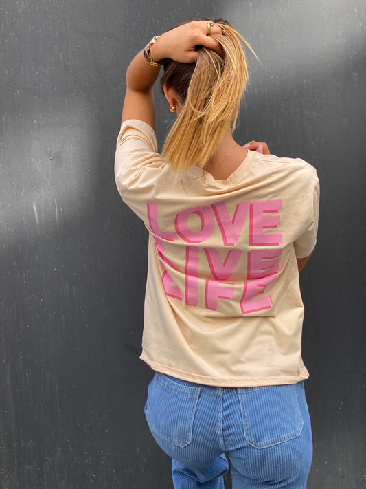 T-shirt rose