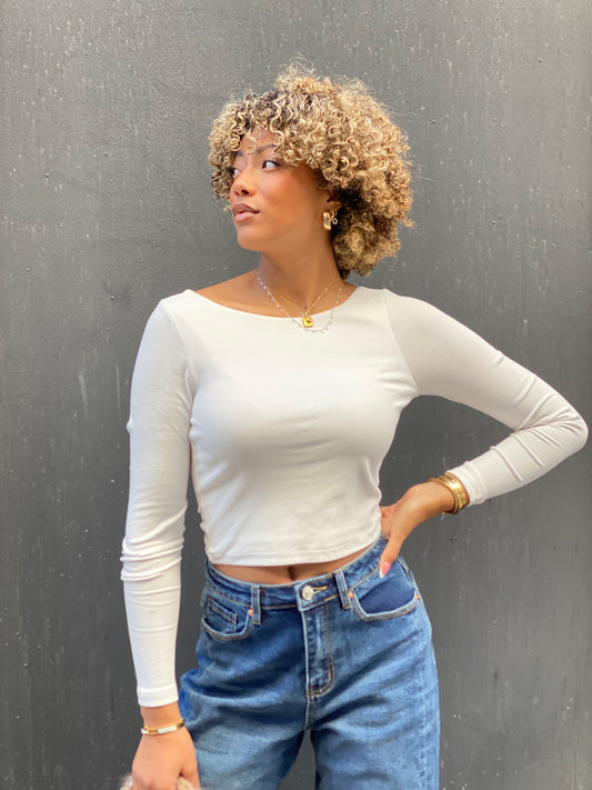 Blouse feny blanche