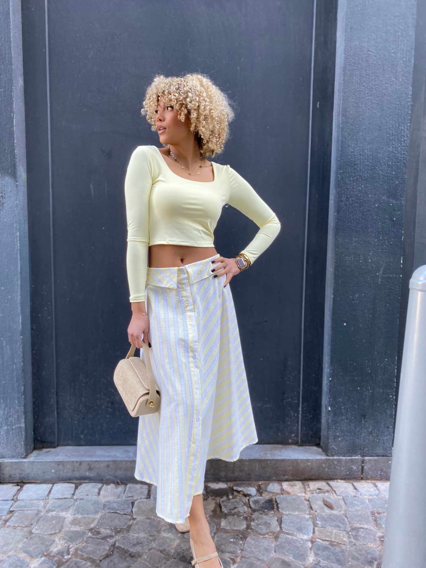 Jupe  Marbella jaune