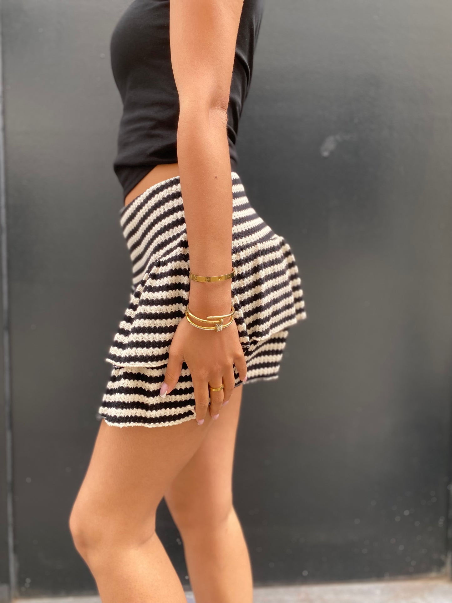 Jupe short marine