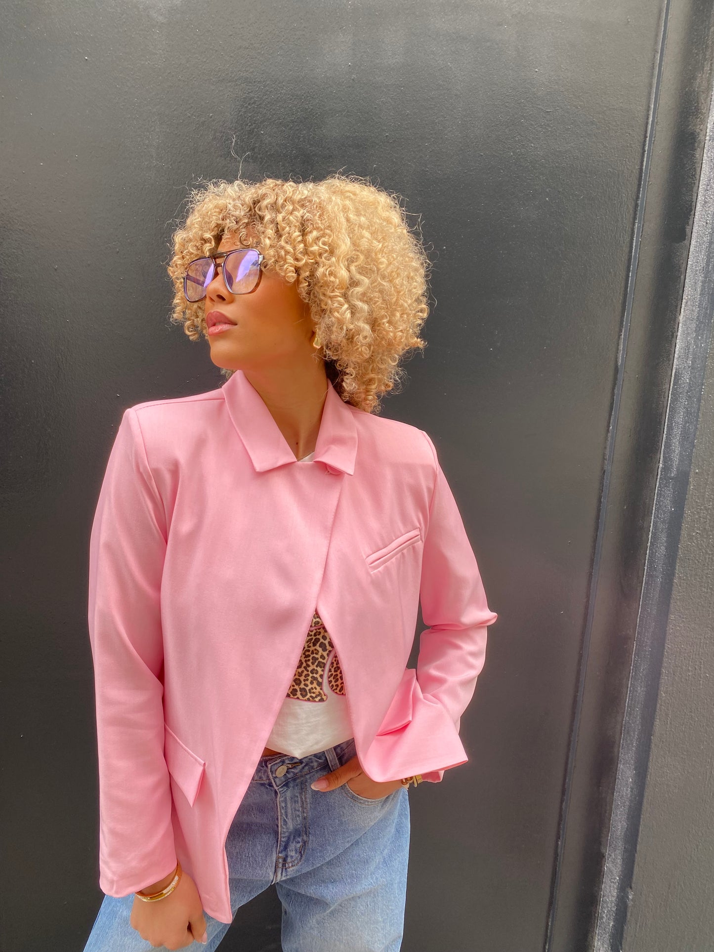 Blazer Kenza, Rose