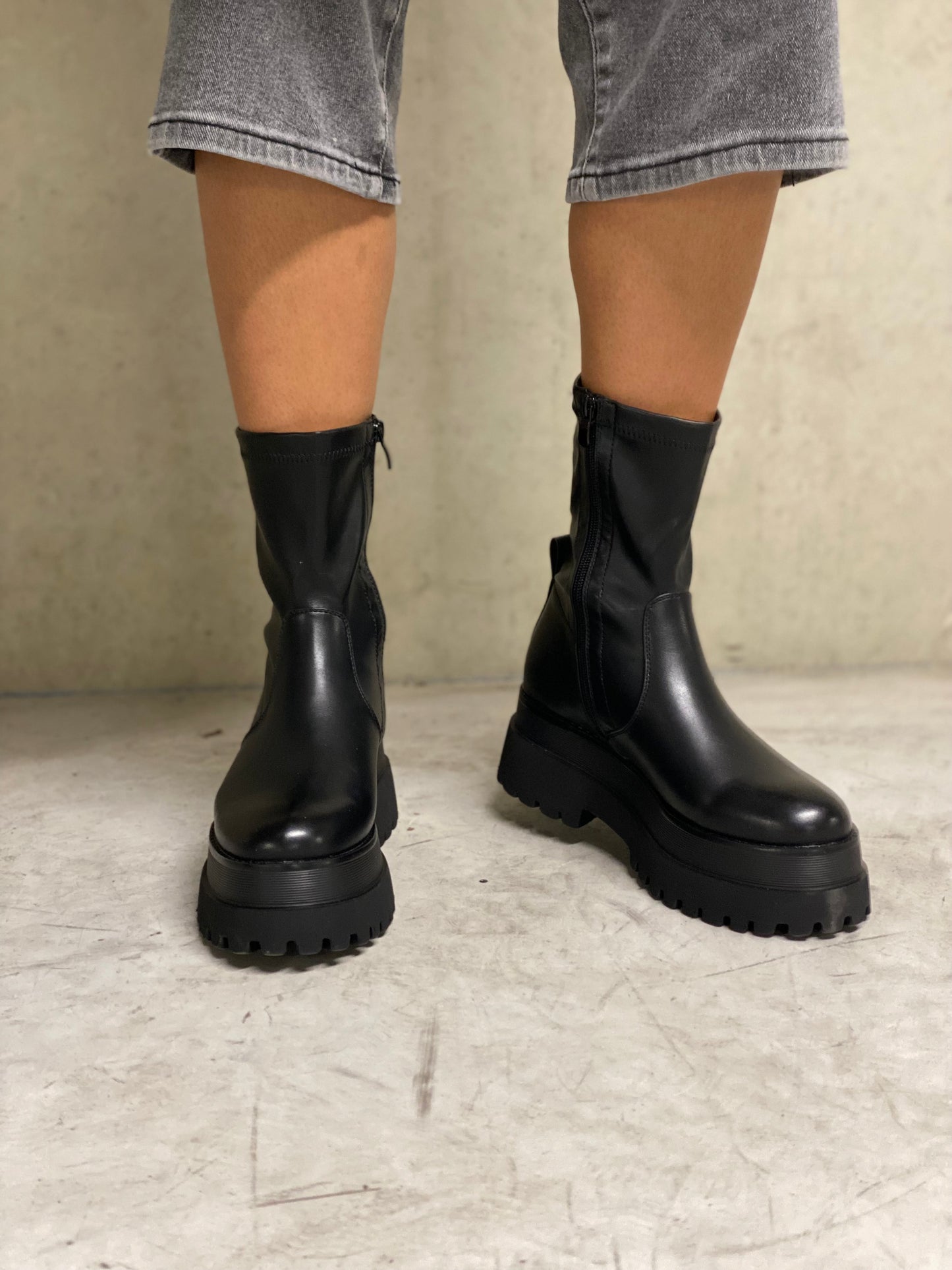 Bottines plate-forme