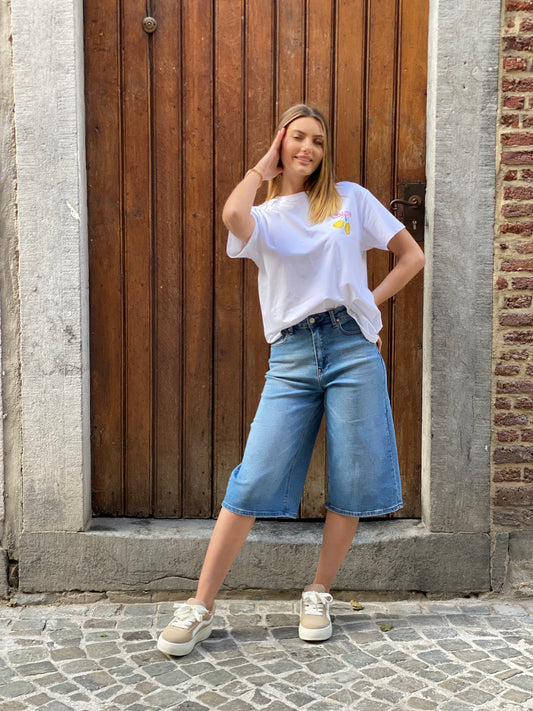 Bermuda, jeans Émilie
