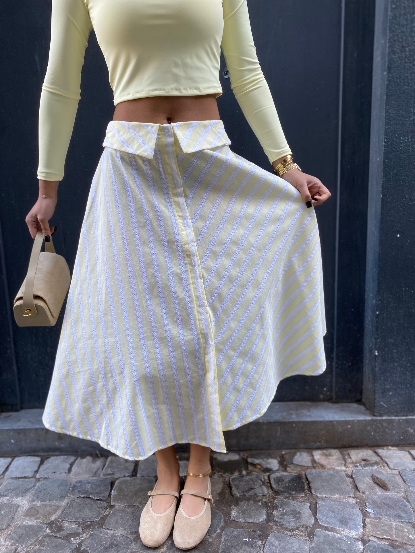 Jupe  Marbella jaune