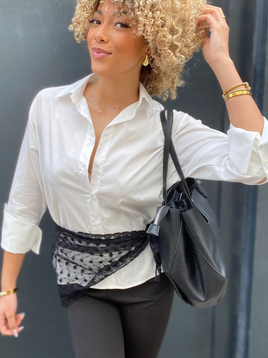 Foulard dentelle