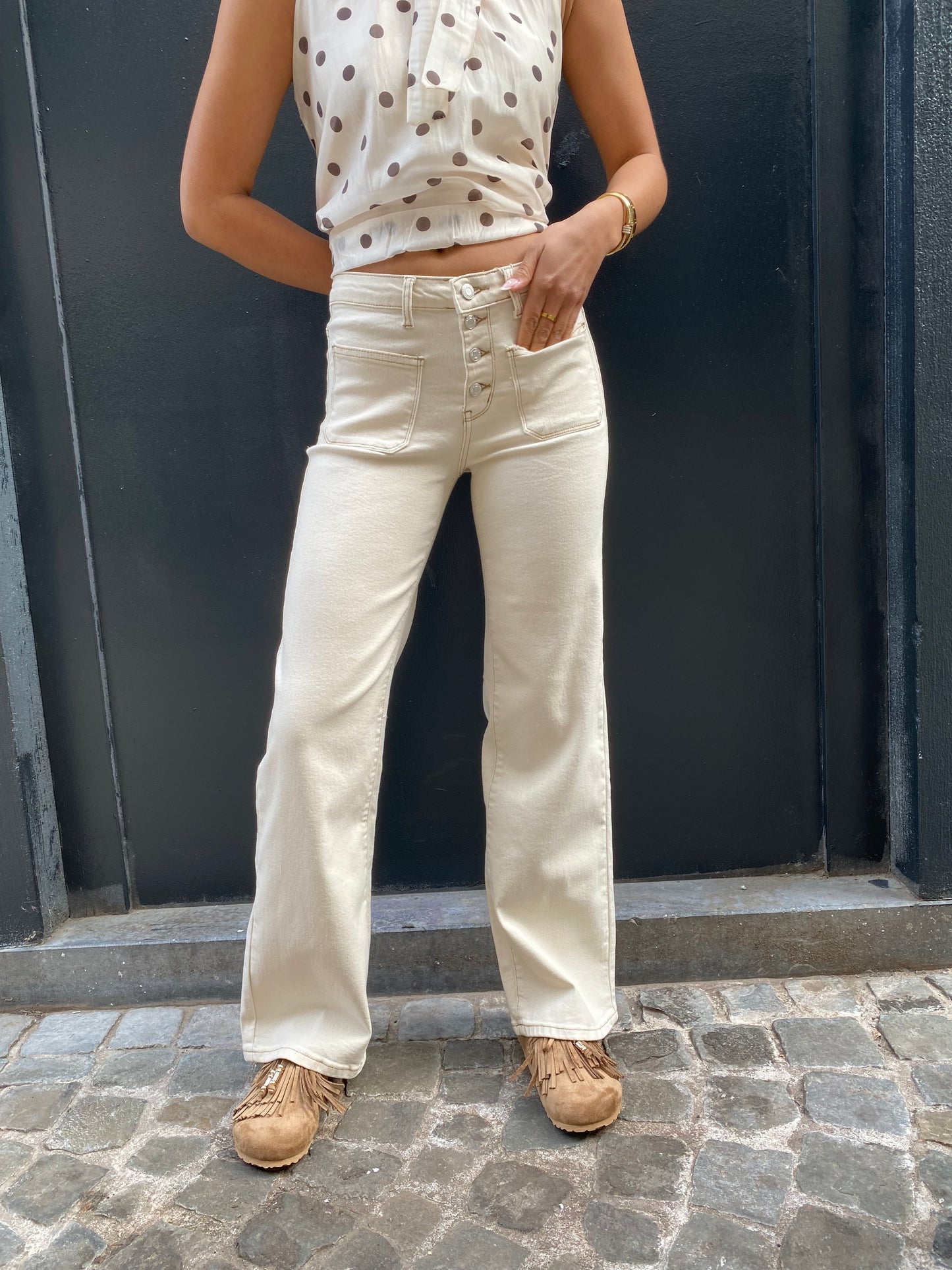 Jeans Ilona beige