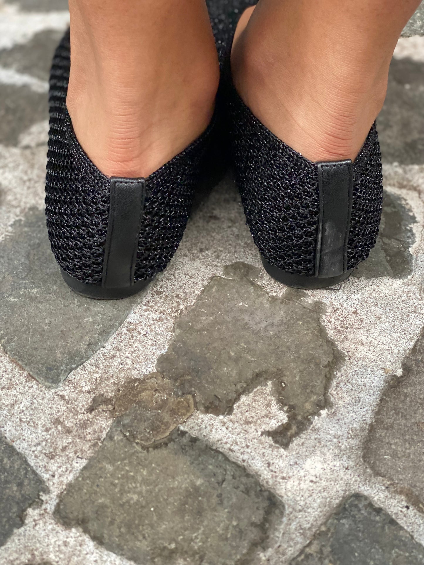 Ballerine, pressée noire