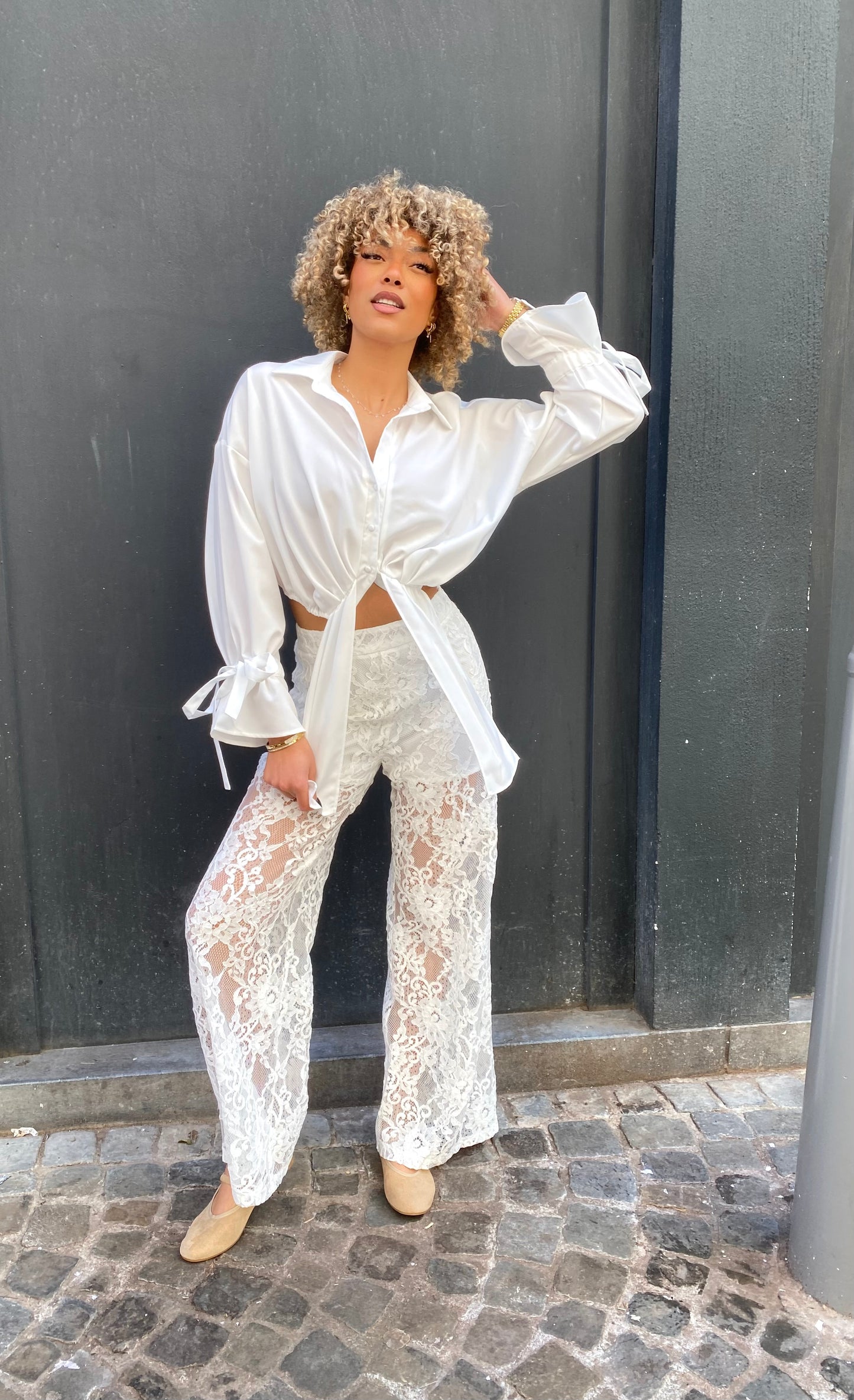 Pantalon Bella dentelle