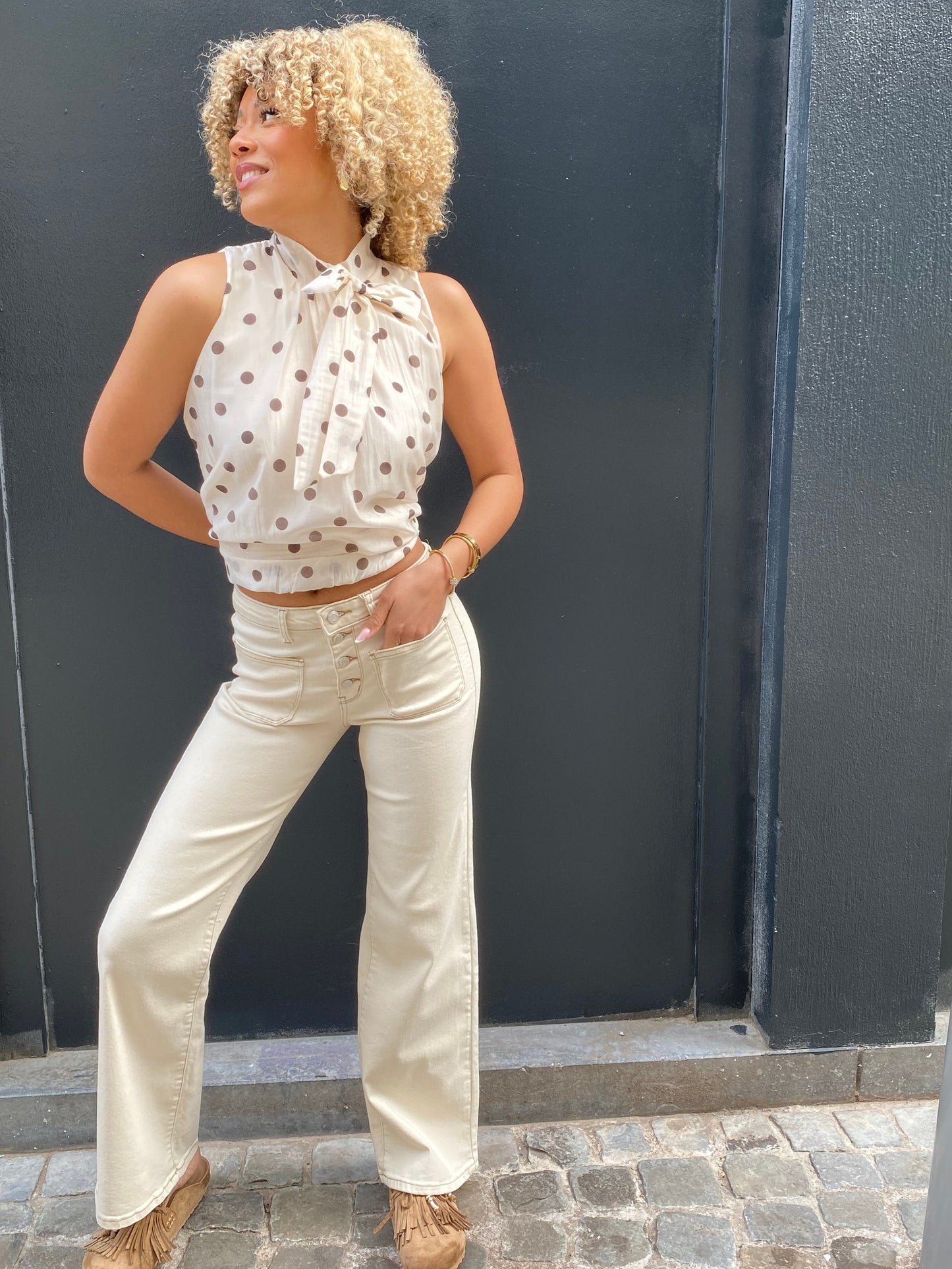 Jeans Ilona beige