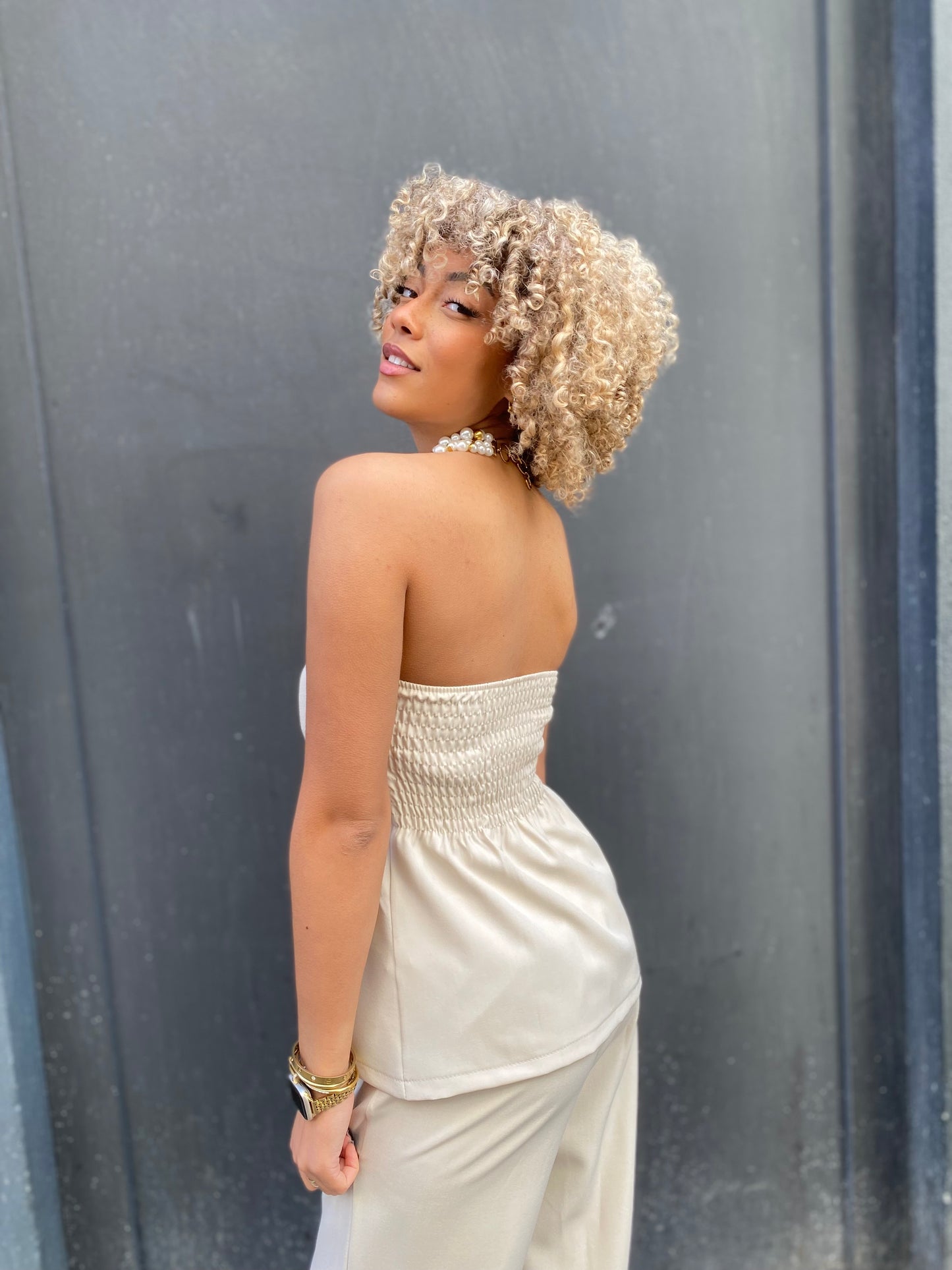 Ensemble Sarah beige