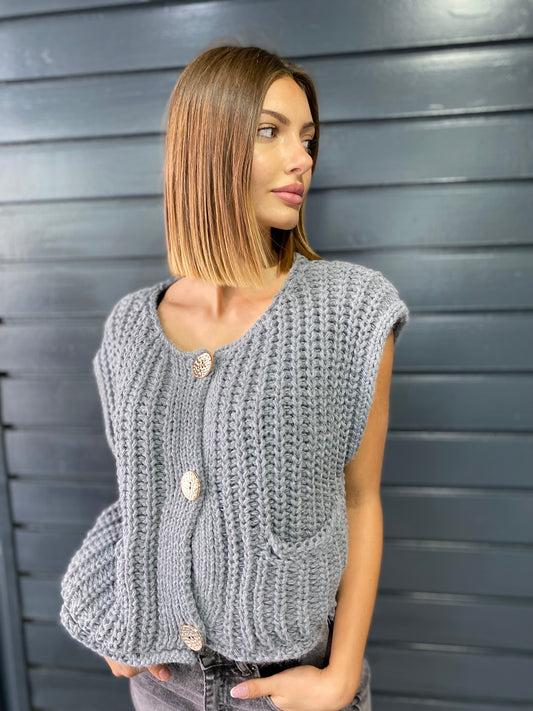 Pull Daniella gris