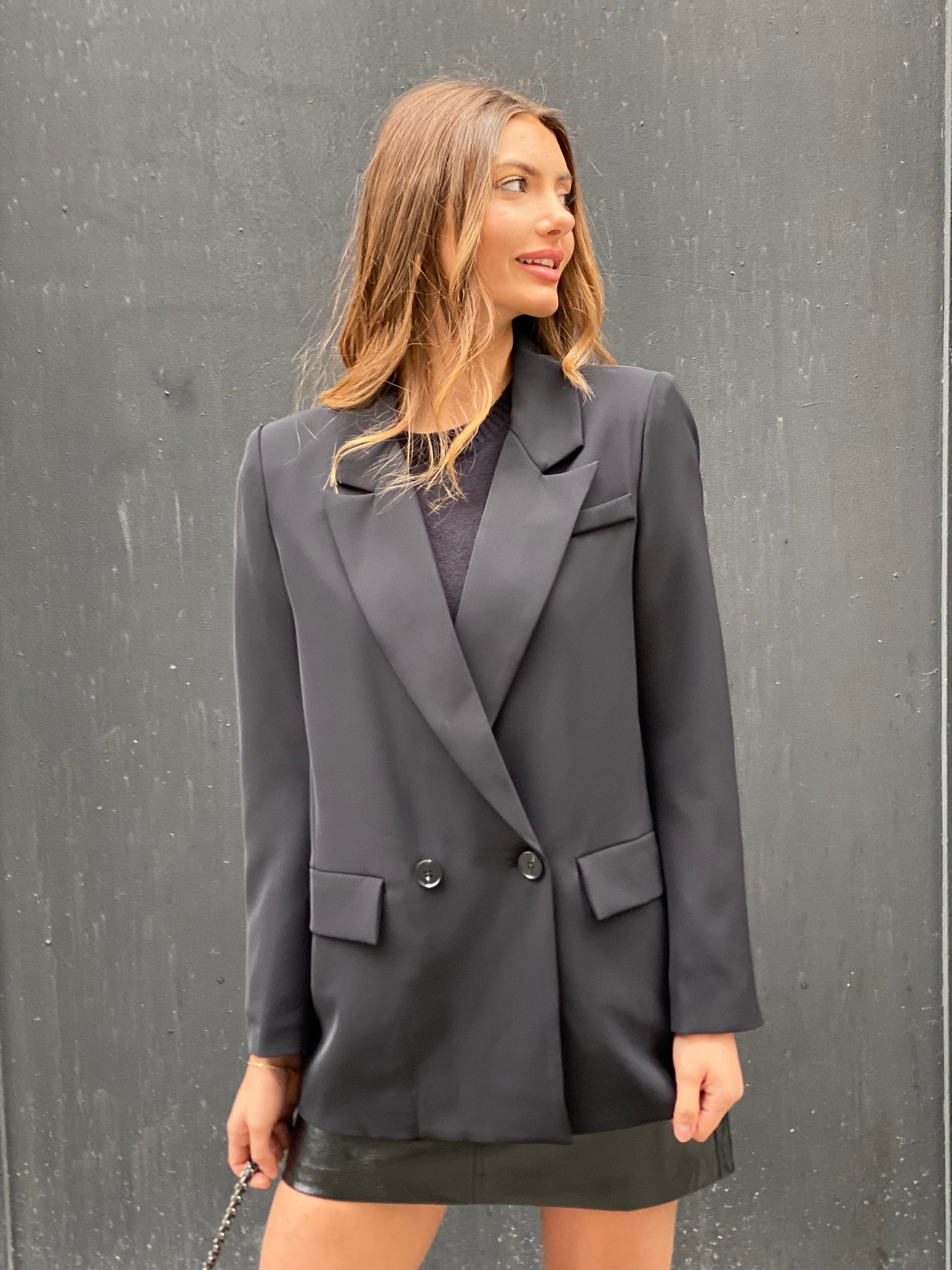 Blazer Iris noir