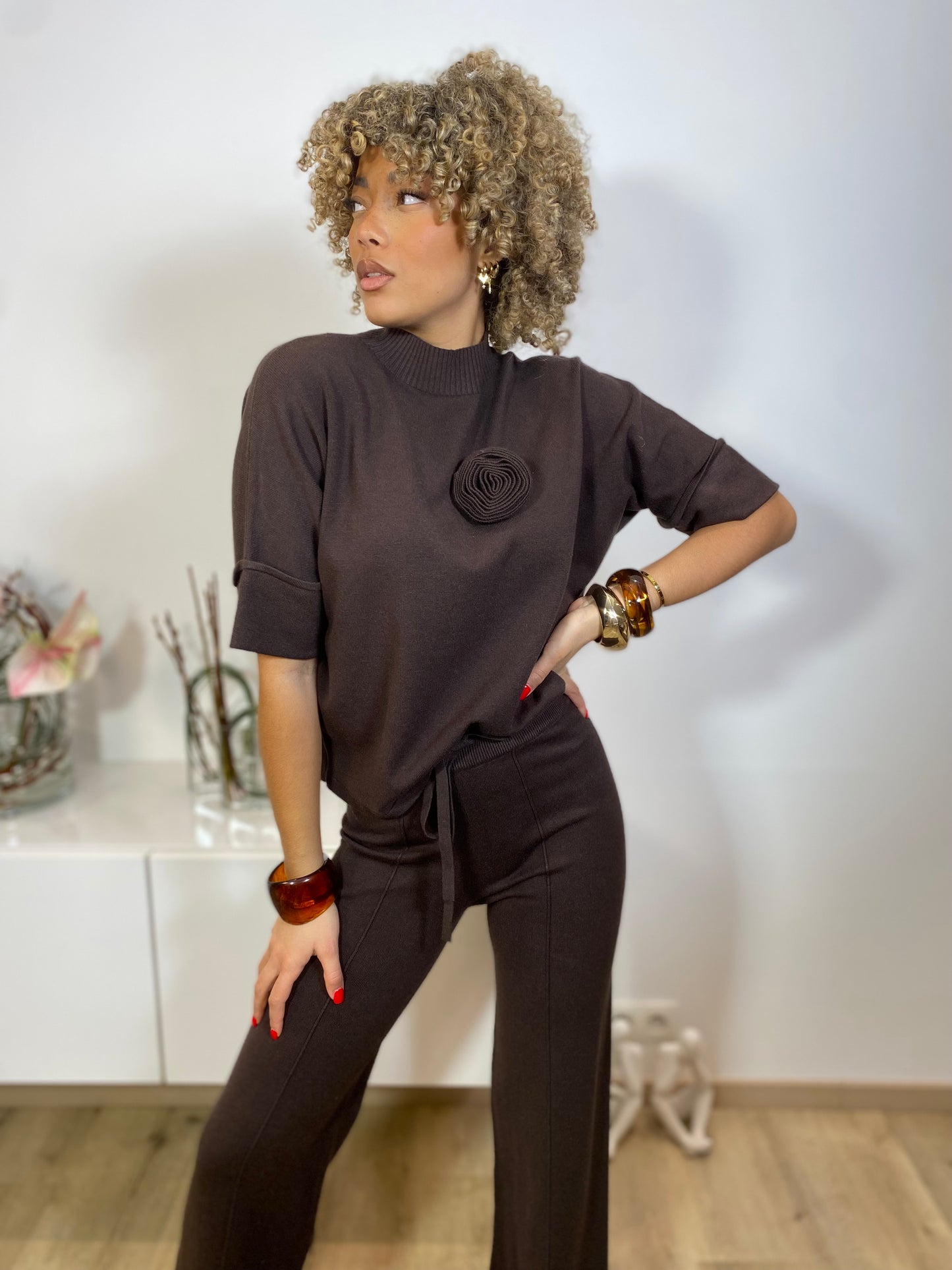 Ensemble Laura chocolat