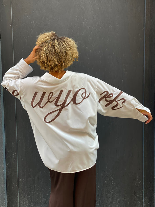 Chemise Ne you blanche