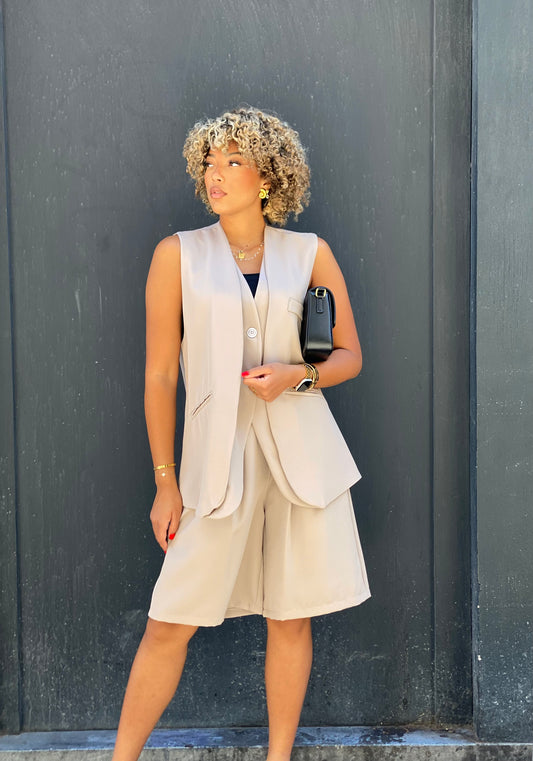 Ensemble ceddy beige