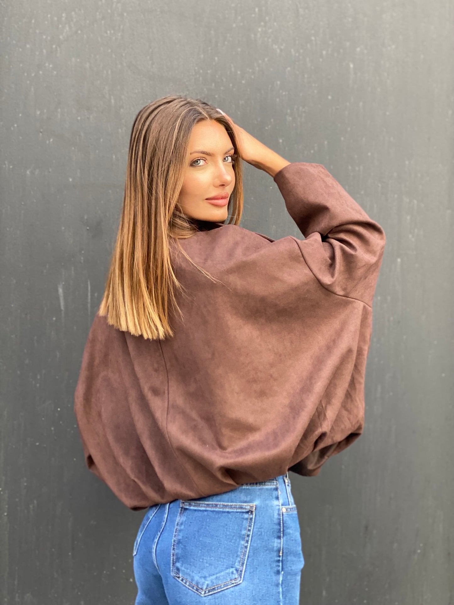 Veste Mia, brune