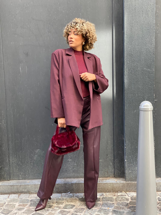 Pantalon vina
