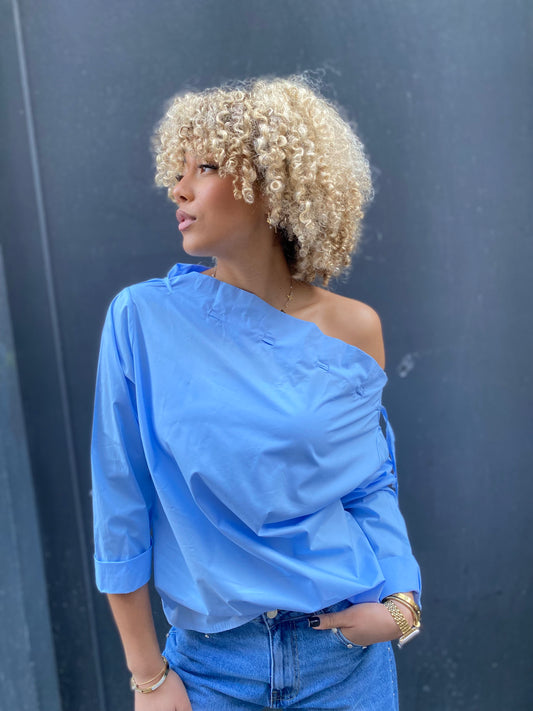 Chemise élise bleu