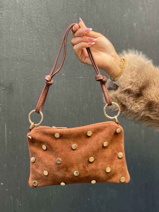 Sac cuir camel