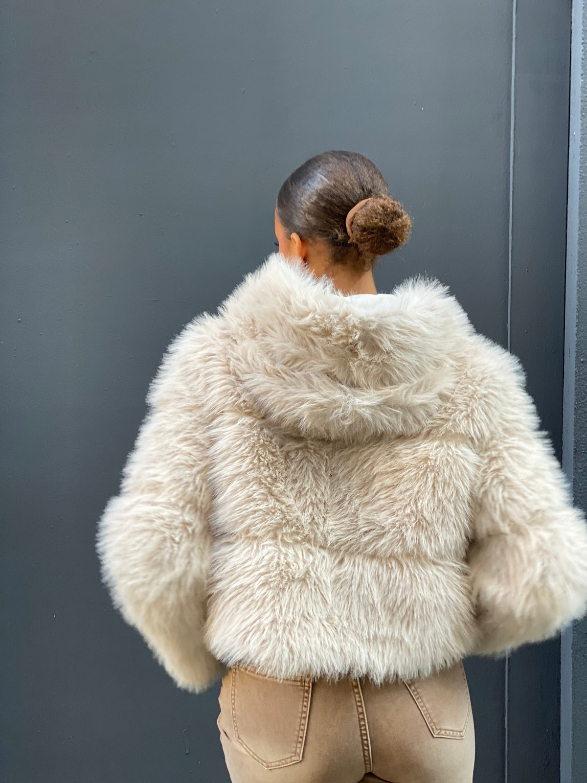 Veste capucine