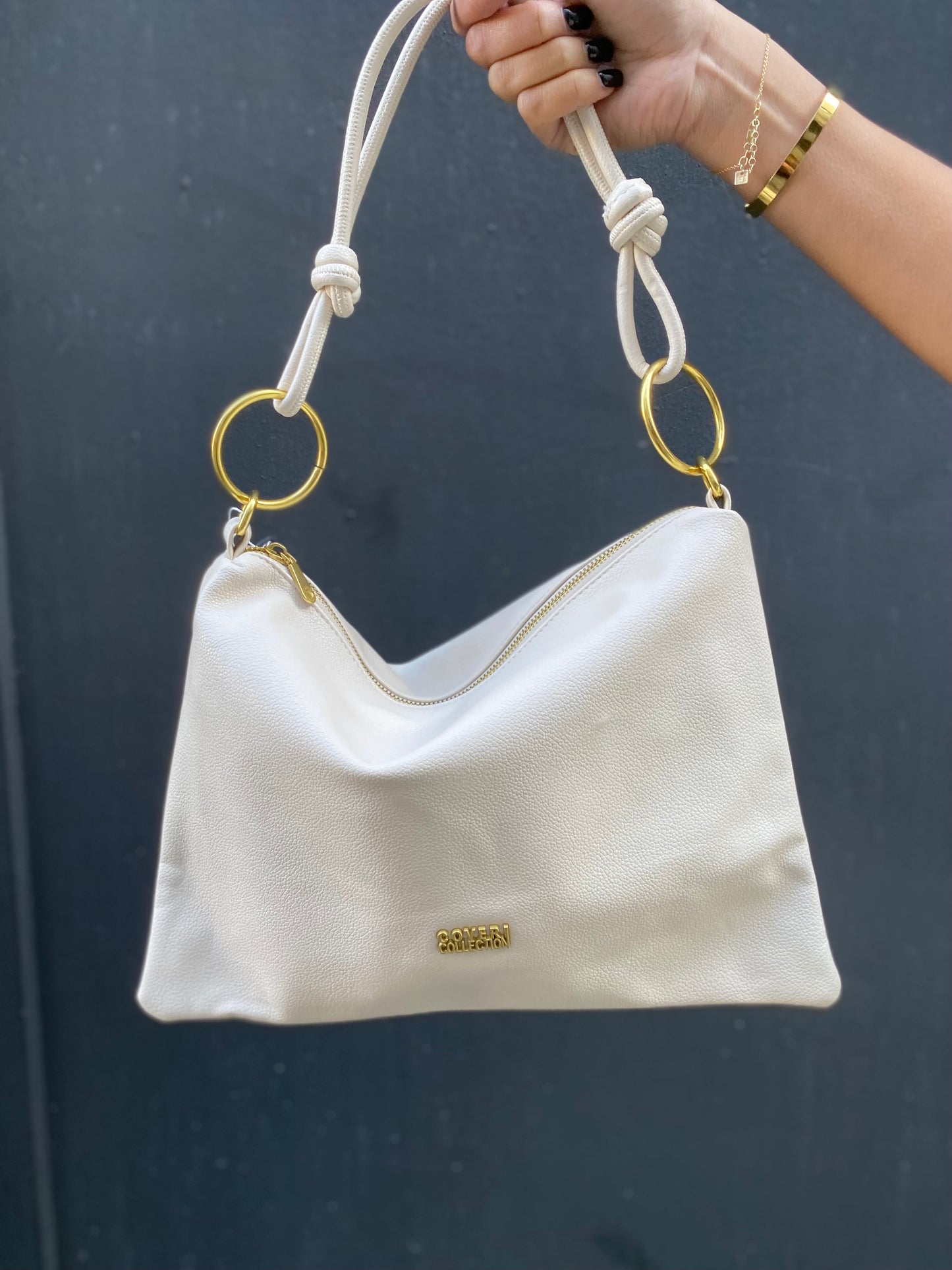 Sac beige Coveri