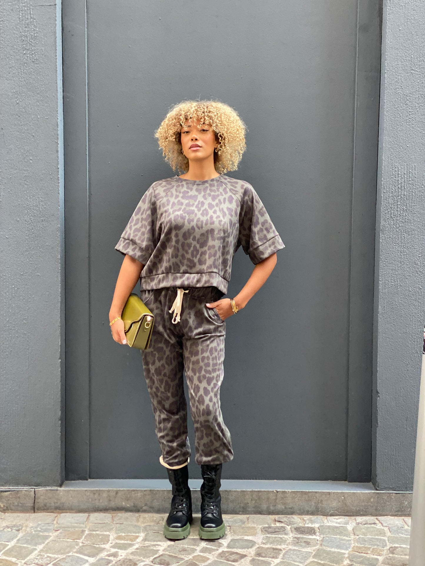 Pantalon léopard