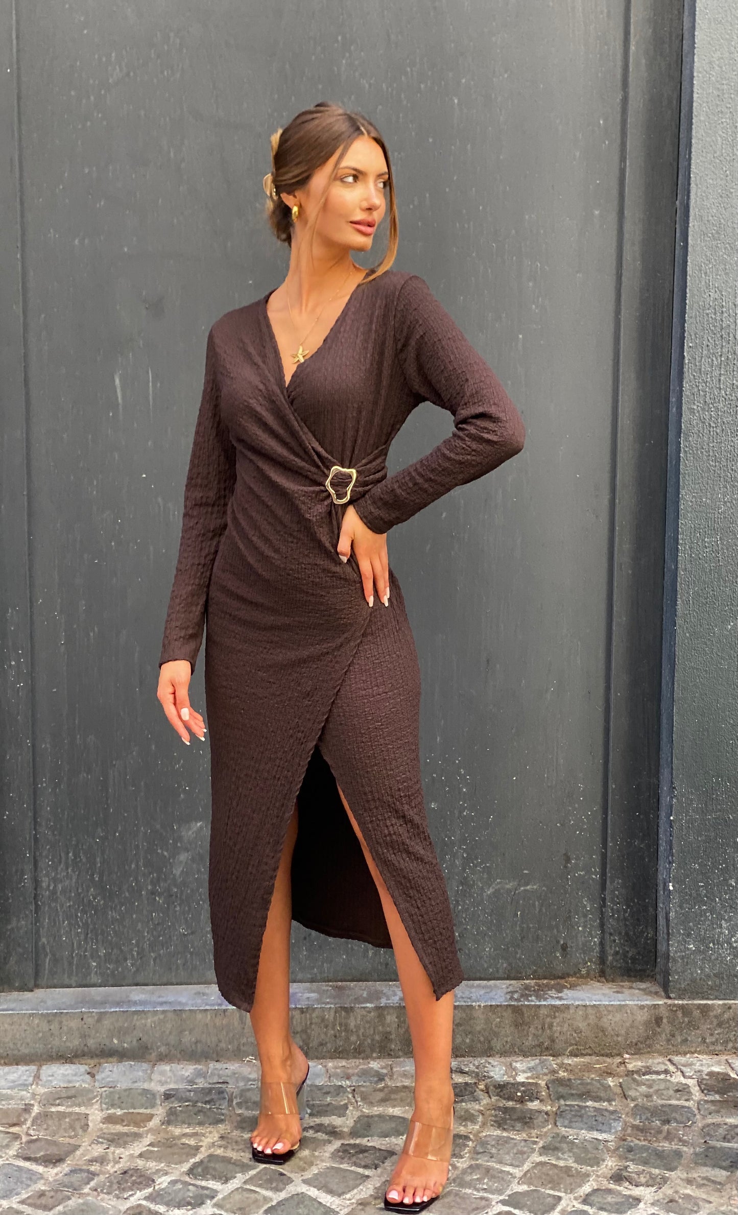 Robe Mirella, brune