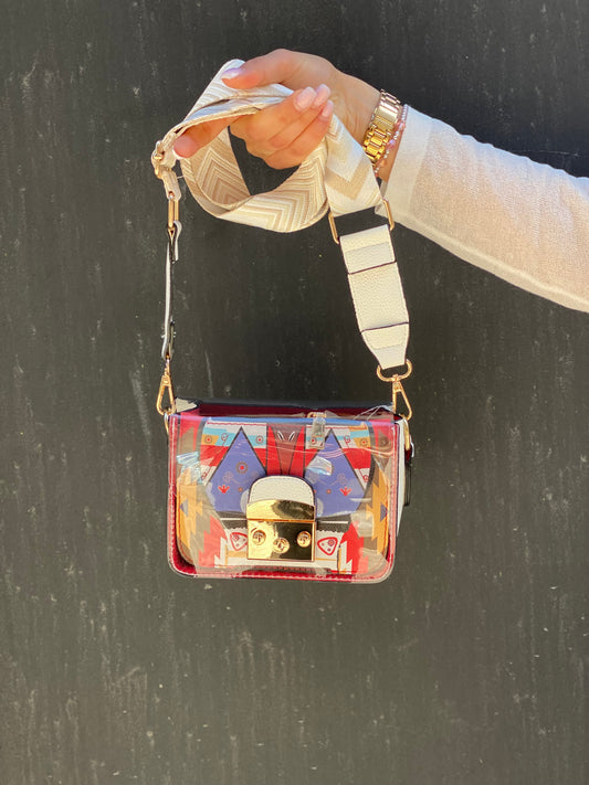 Sac plastique coloré