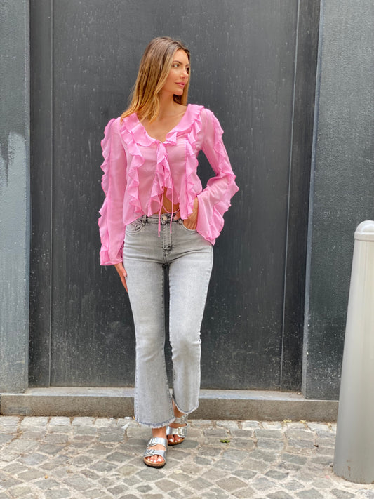 Chemise Chloé rose