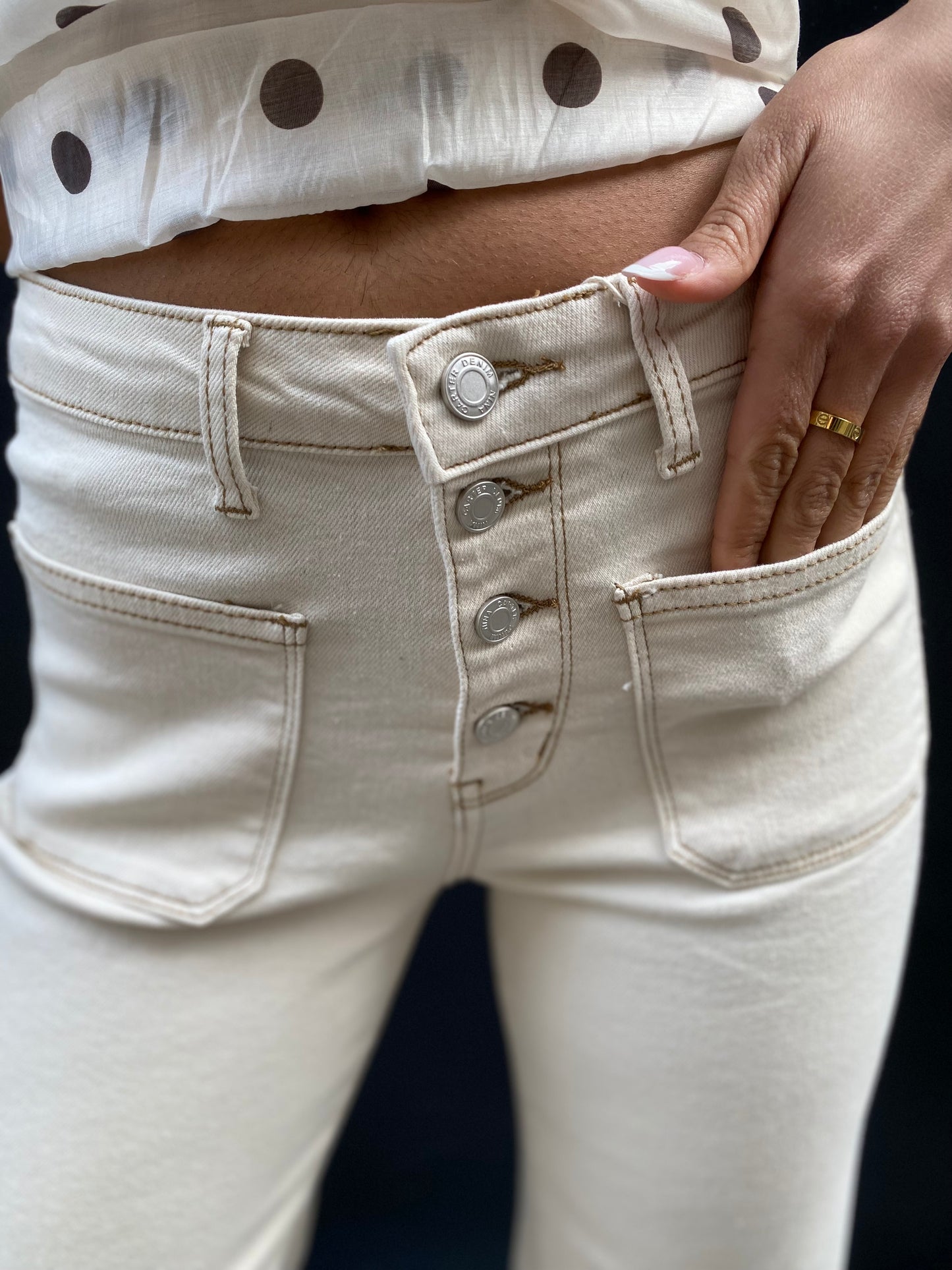 Jeans Ilona beige