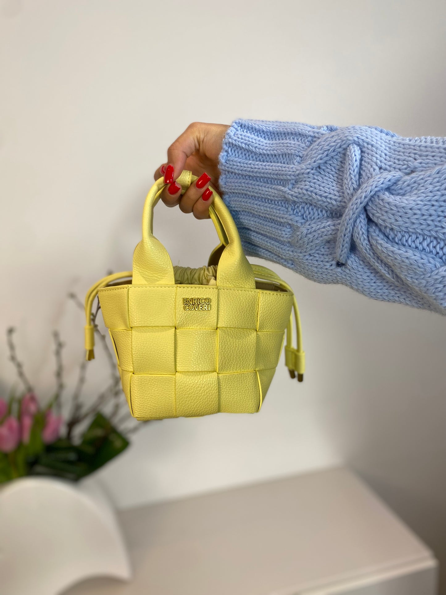 Petit sac jaune