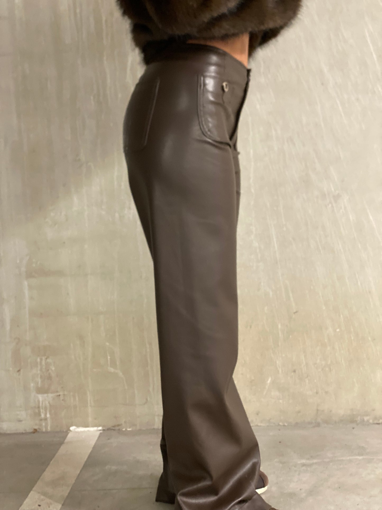 Pantalon Kate brun