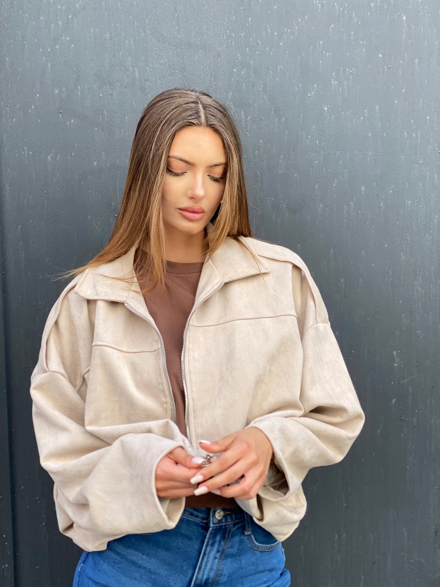 Veste Mia beige