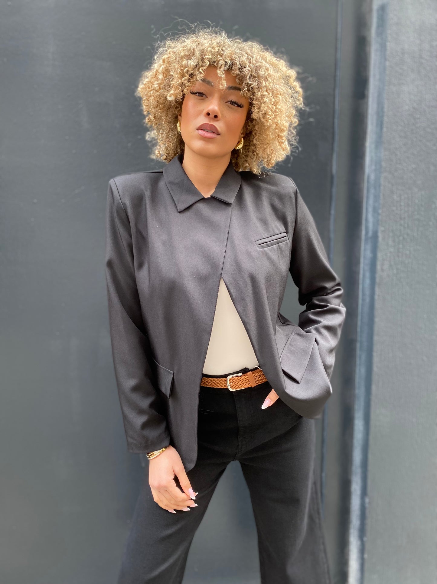 Blazer Kenza noir