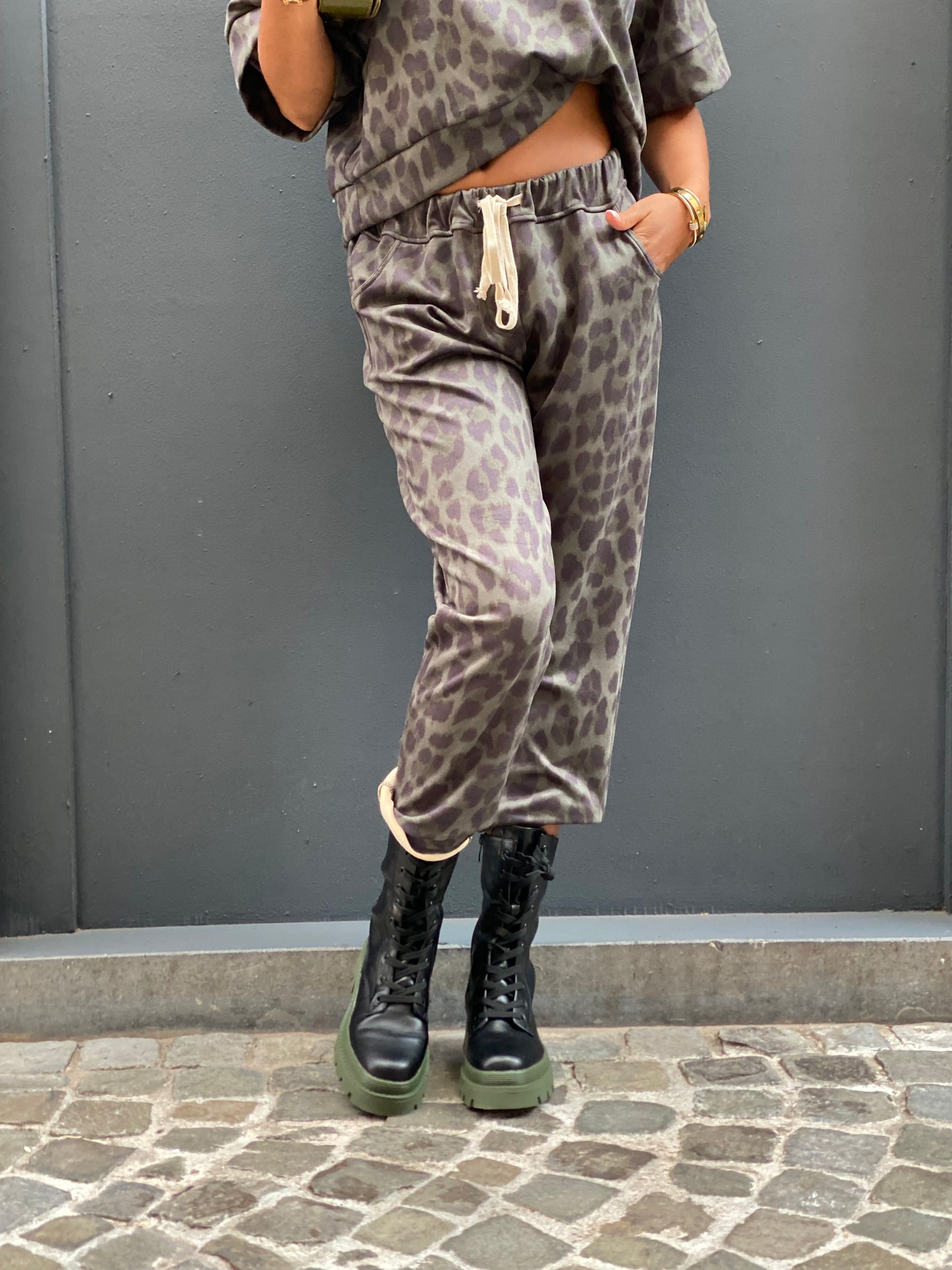 Pantalon léopard
