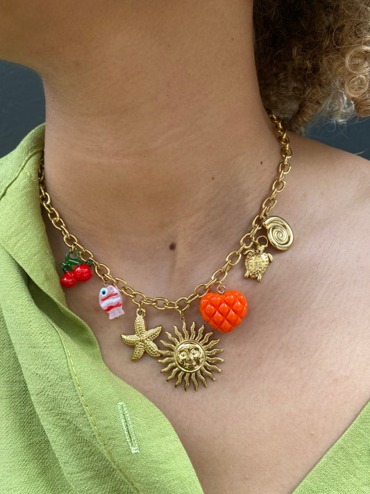 Collier breloque