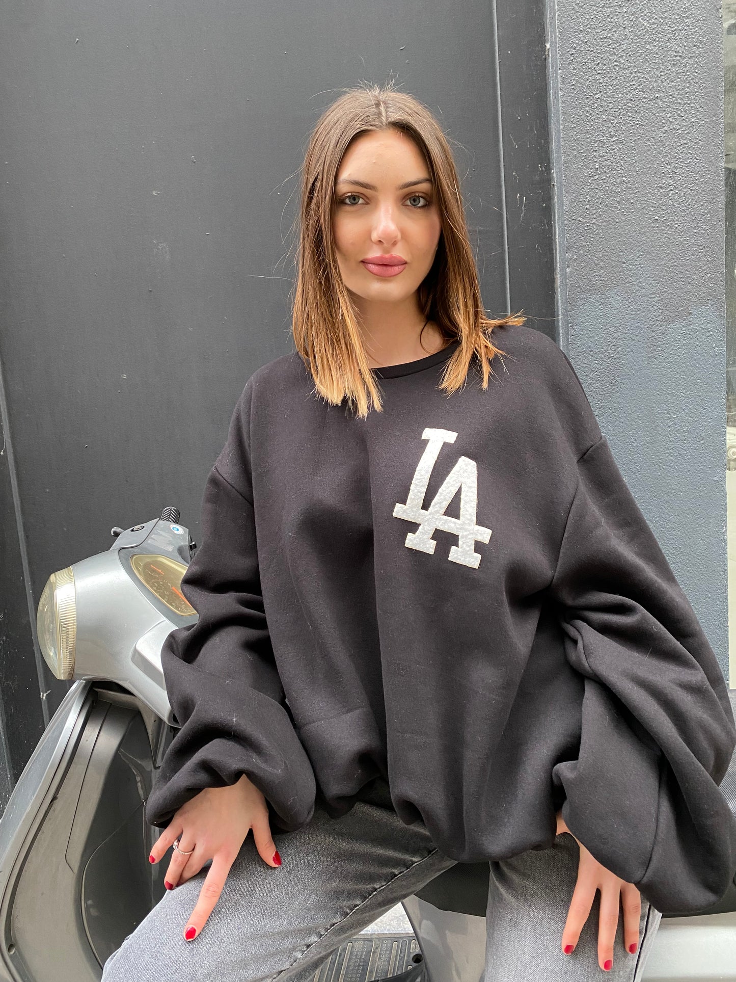 Sweat-shirt L.A noir